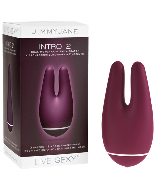 JimmyJane Intro 2 Clitoral Purple - Eros Fine Goods