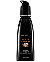 Wicked Aqua Flavored Lubricant Cinnamon Bun - Eros Fine Goods lube