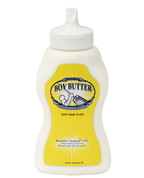 Boy Butter 9oz Squeeze - Eros Fine Goods