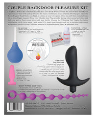 Adam & Eve Couple's Backdoor Pleasure Kit instructions