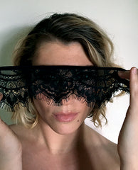 Malia Eye Mask - Eros Fine Goods lace