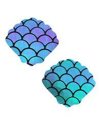 NevaNude Pasties - Mermaid Shells - Eros Fine Goods