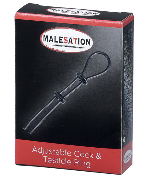 Adjustable Cock & Testicle Ring - Eros Fine Goods