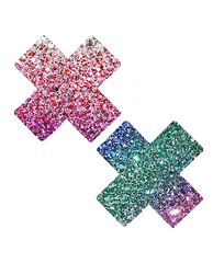 NevaNude Pasties - Sparkle Cross - Eros Fine Goods
