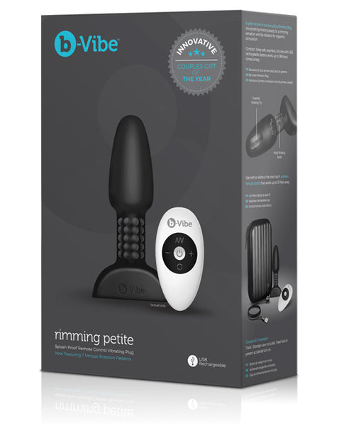 b-vibe petit rimming plug - Eros Fine Goods