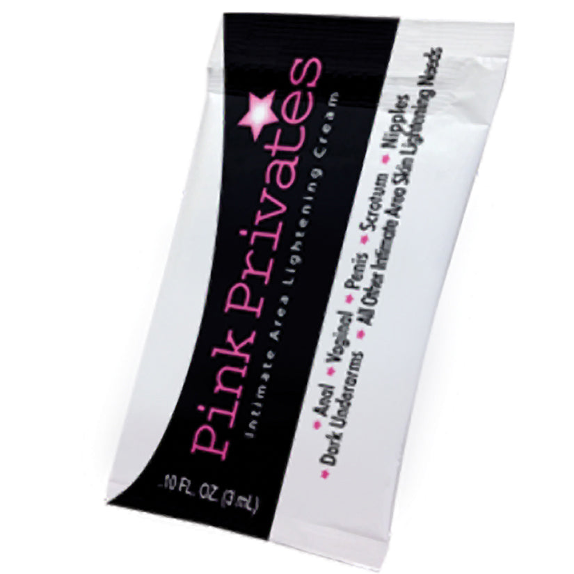 Pink Privates Lightening Cream Foil - Eros Fine Goods