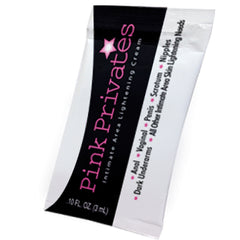Pink Privates Lightening Cream Foil - Eros Fine Goods