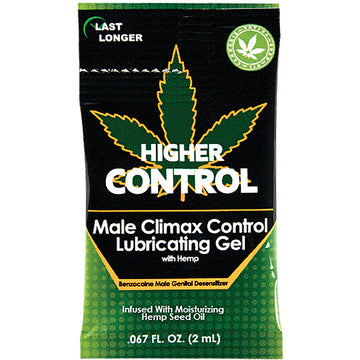 Higher Control Male Climax Control Gel Foil - Eros Fine Goods