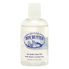 Boy Butter Clear Bottle 4oz - Eros Fine Goods