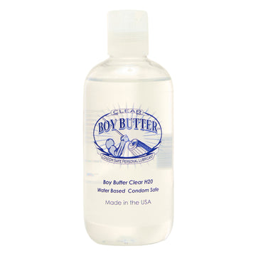 Boy Butter Clear Bottle 8oz - Eros Fine Goods