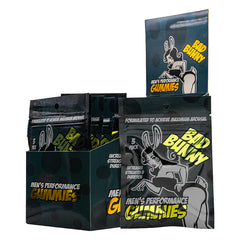 Bad Bunny Male Gummies Display of 24 - Eros Fine Goods