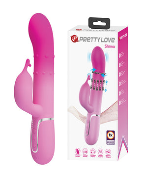 Pretty Love Shima Vertical & Horizontal Beads Rabbit - Pink