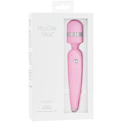 Pillow Talk Cheeky Wand Massager-Pink - Eros Fine Goods