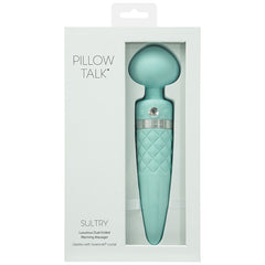 Pillow Talk Sultry-Teal - Eros Fine Goods