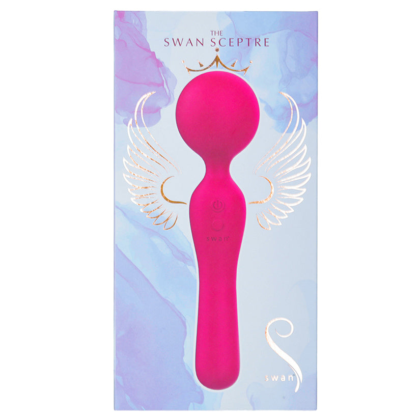 The Swan Sceptre Wand-Magenta - Eros Fine Goods