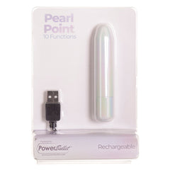 PowerBullet Pearl Point Bullet-Pearlescent - Eros Fine Goods