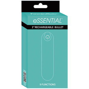 PowerBullet eSSENTIAL-Teal 3.5" - Eros Fine Goods