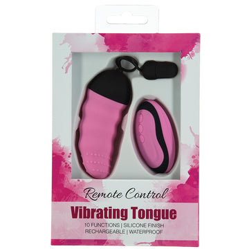Remote Control Vibrating Tongue-Pink - Eros Fine Goods