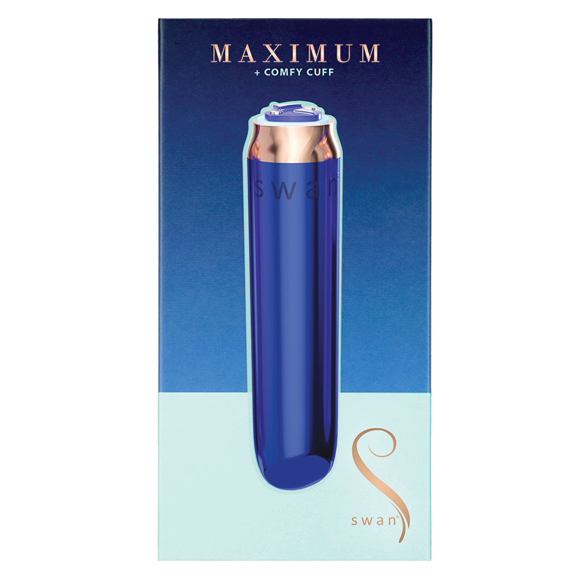Swan Maximum Rechargeable Bullet-Blue - Eros Fine Goods