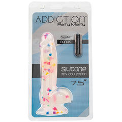 Addiction Party Marty-Rainbow 7.5" - Eros Fine Goods