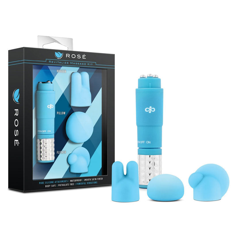 Rose Revitalize Massage Kit-Blue - Eros Fine Goods