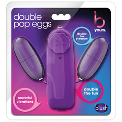 B Yours. Double Pop Eggs-Plum - Eros Fine Goods