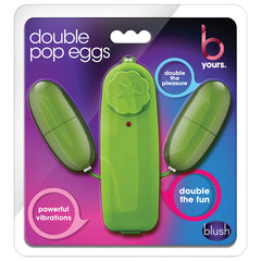 B Yours. Double Pop Eggs-Lime - Eros Fine Goods