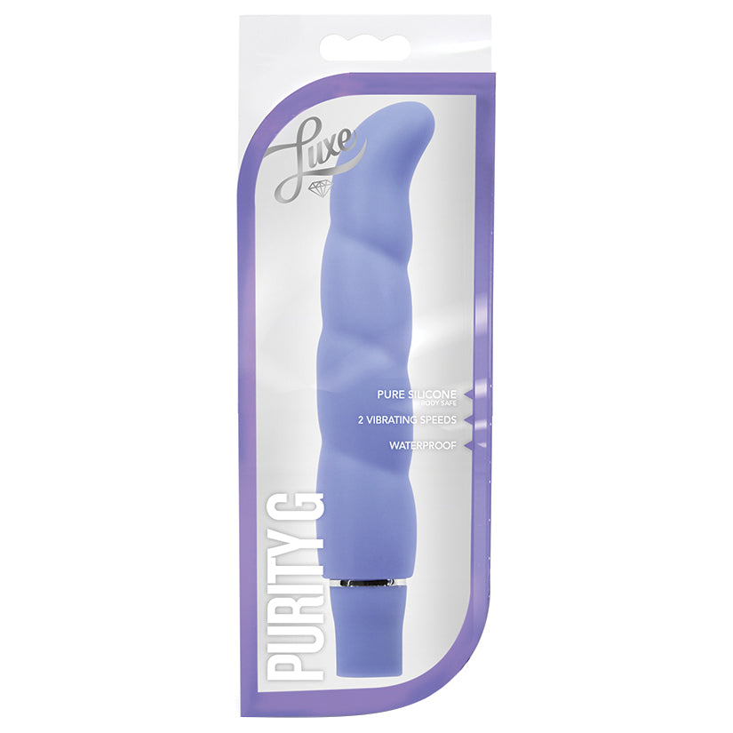 Luxe Purity G-Periwinkle 6.25" - Eros Fine Goods