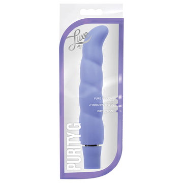 Luxe Purity G-Periwinkle 6.25" - Eros Fine Goods