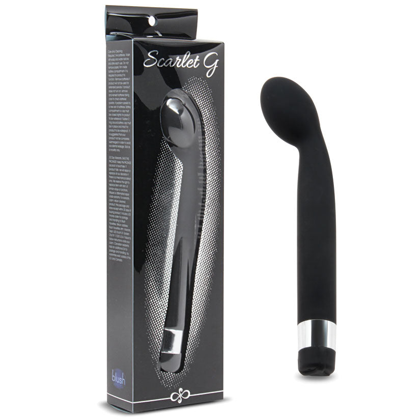 Rose Scarlet G-Black 8.3" - Eros Fine Goods