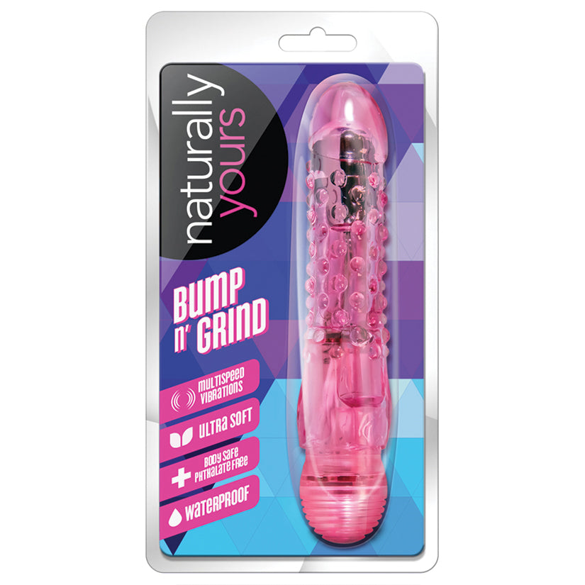 Naturally Yours Bump n Grind-Pink 6.25" - Eros Fine Goods