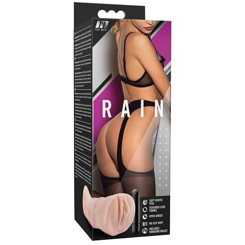 M for Men Rain Vagina-Vanilla - Eros Fine Goods