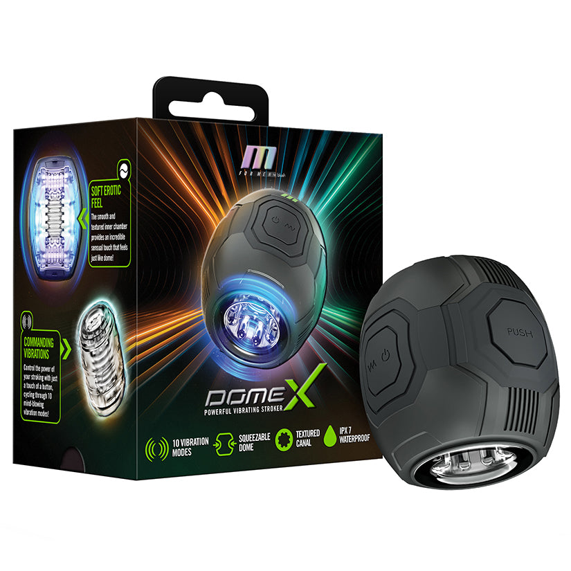 M for Men Dome X Vibrating Masturbator - Eros Fine Goods