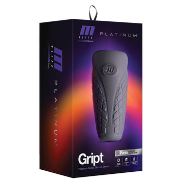 M Elite Platinum Gript-Black - Eros Fine Goods