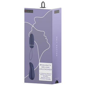 B Swish Bnaughty Deluxe Unleashed-Midnight Blue - Eros Fine Goods
