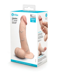 B-vibe Slipskin 8" Curvy - Cream