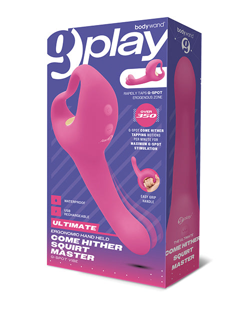 Bodywand G-play Come Hither Squirt Master - Pink