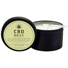 CBD Daily 3-in-1 Massage Candle 5oz - Eros Fine Goods