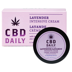 CBD Daily Intensive Cream-Lavender 1.7oz - Eros Fine Goods