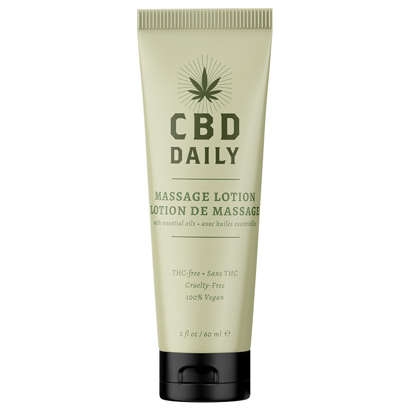 CBD Daily Massage Lotion 2oz - Eros Fine Goods