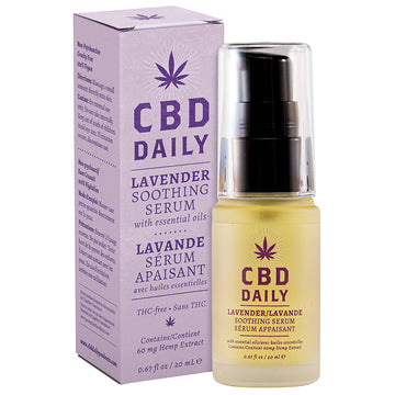 CBD Daily Soothing Serum-Lavender 0.67oz - Eros Fine Goods