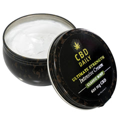 CBD Daily Ultimate Strength Intensive Cream-Classic Mint 5oz - Eros Fine Goods