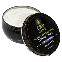 CBD Daily Ultimate Strength Intensive Cream-Sandalwood 5oz - Eros Fine Goods