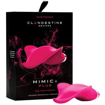 Clandestine Devices Mimic Plus-Magenta - Eros Fine Goods