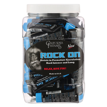 Rock On Ejaculation Control for Men 0.5oz Tube Bowl of 36 - Eros Fine Goods