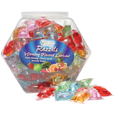 Razzels Warming Lube 10ml Assorted Bowl of 100 - Eros Fine Goods