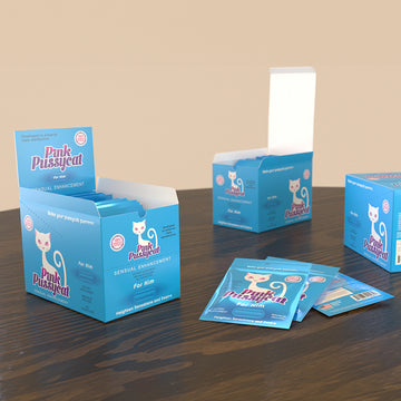 Pink Pussycat For Him Single Pill Display of 24 - Eros Fine Goods