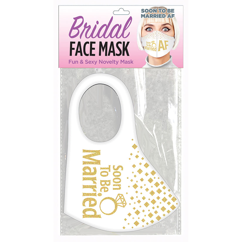 Soon To Be Married AF Glitter Mask - Eros Fine Goods