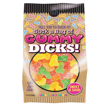 Suck a Bag of Gummy Dicks 4oz Bag - Eros Fine Goods