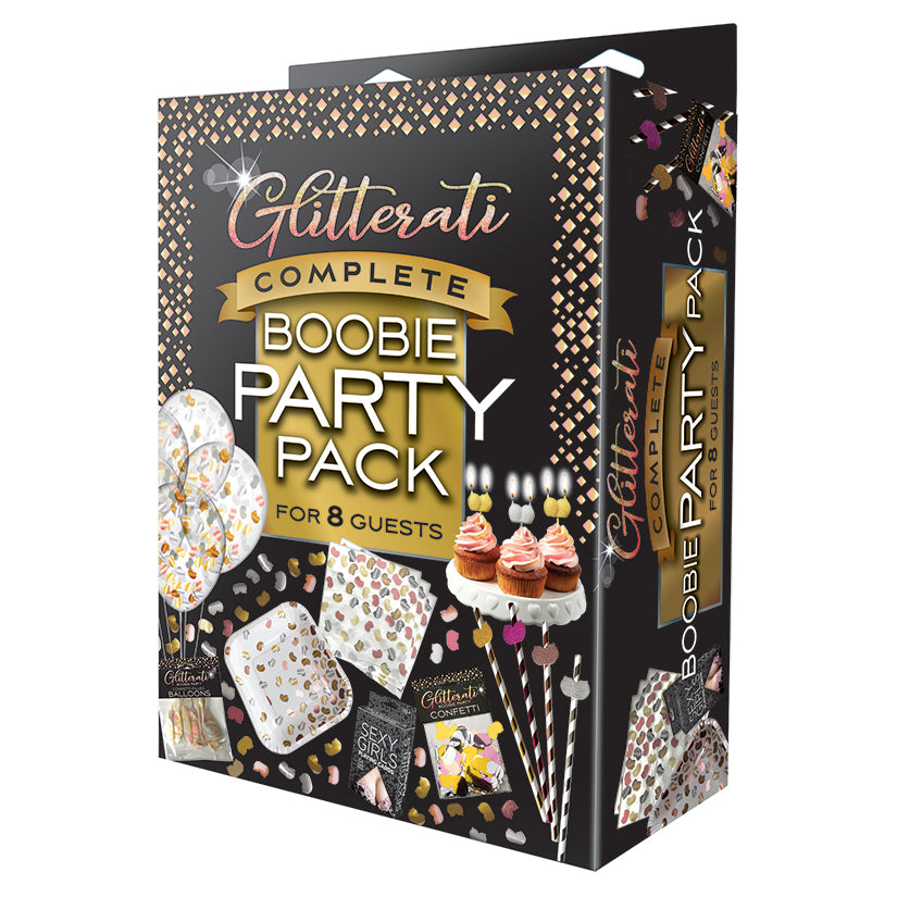 Glitterati Party Pack Boobie - Eros Fine Goods